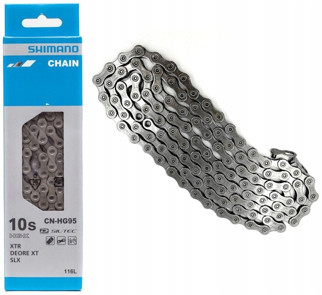 Shimano Deore Xt Řetěz 10rz CN-HG95 Narrow