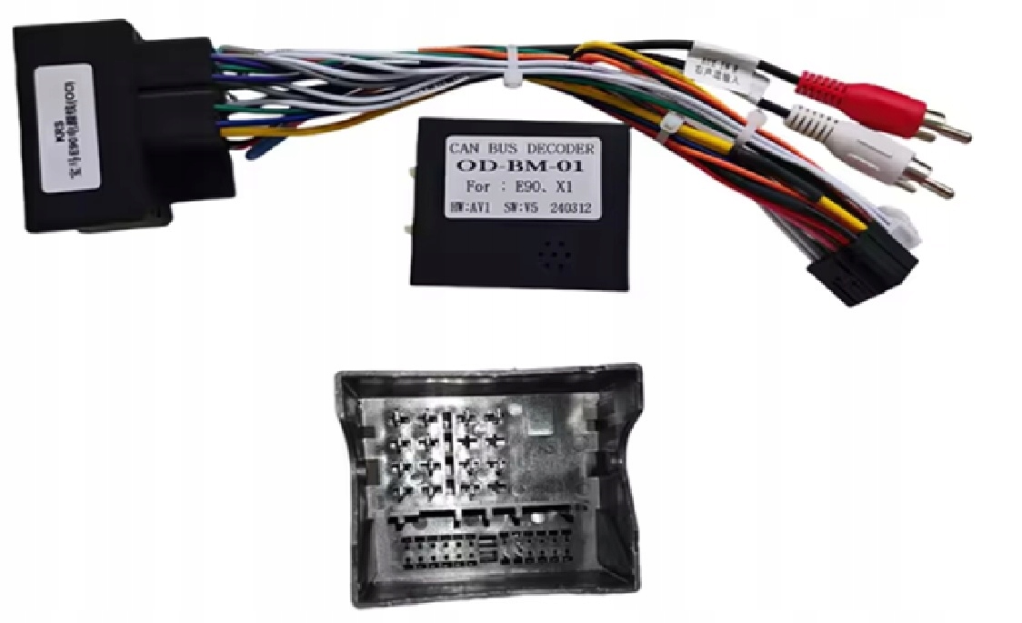 Wiązka Do Radia Do Bmw X1 3 1 E81 E82 E87 E88 E90 Do Radia Android