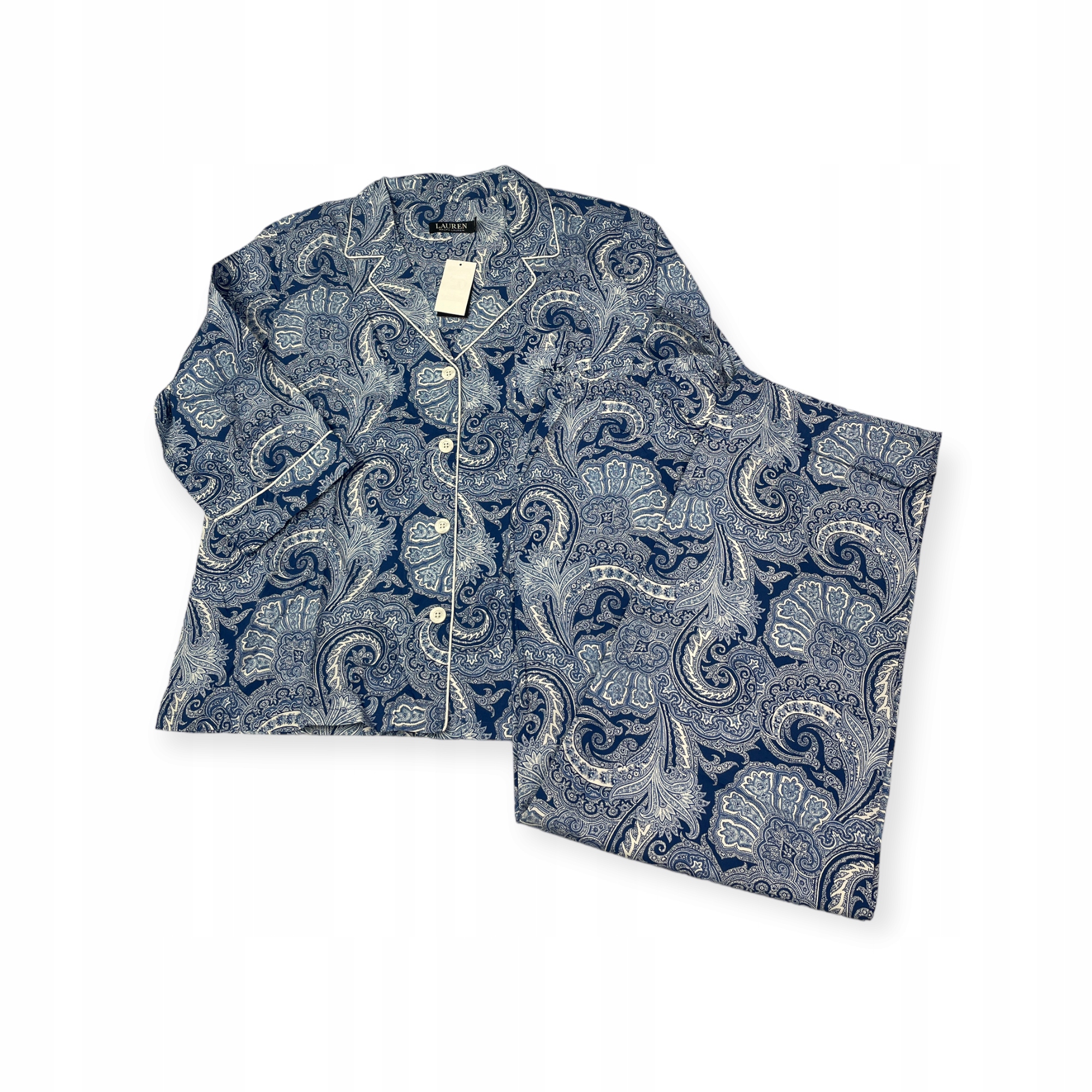 Dámská pyžamová halenka komplet Lauren Ralph Lauren L