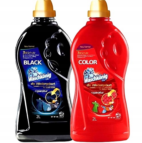

Der Waschkonig żel do prania Black czarny Color