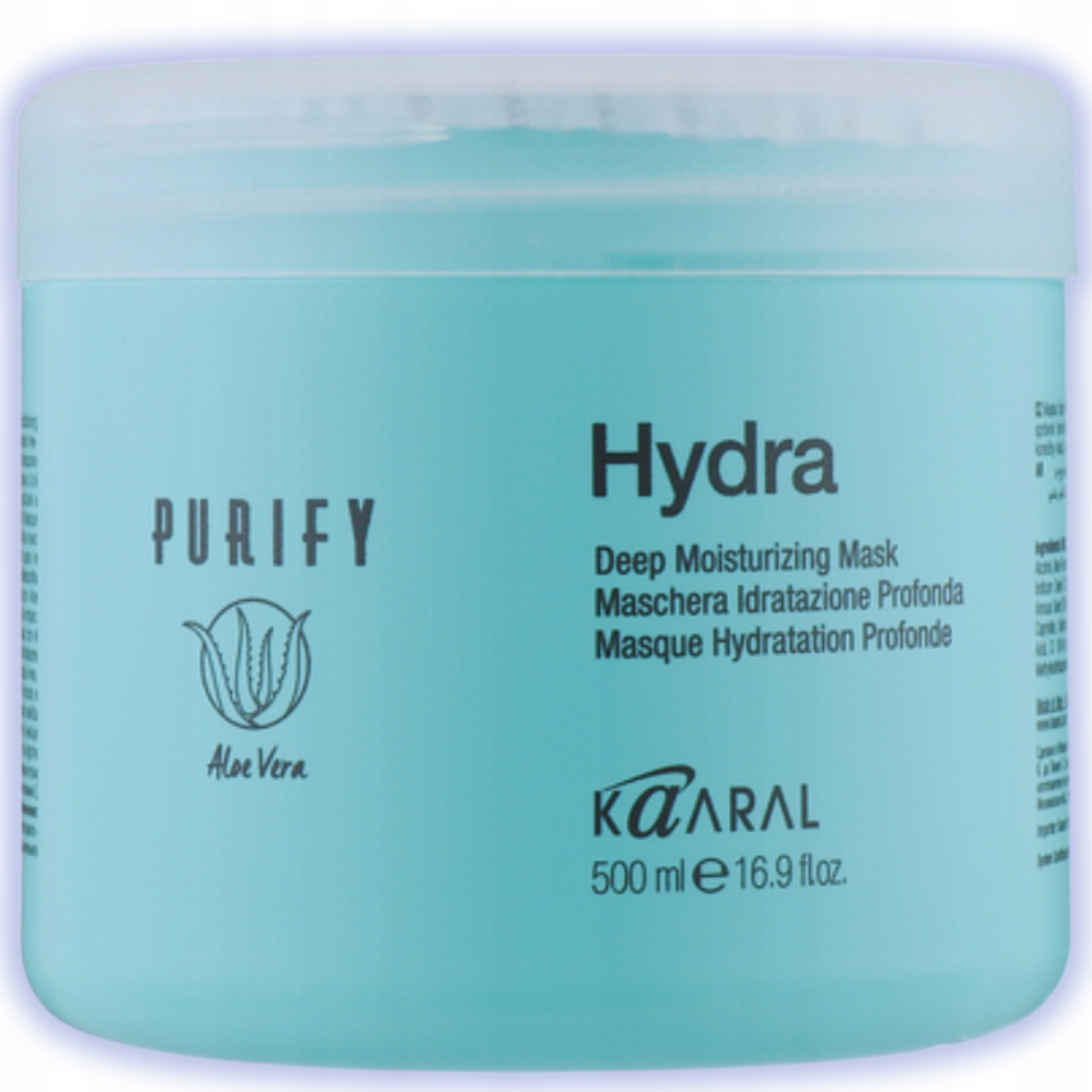 Maska Kaaral Purify Hydra Péče o regeneraci a hydrataci vlasů 500 ml