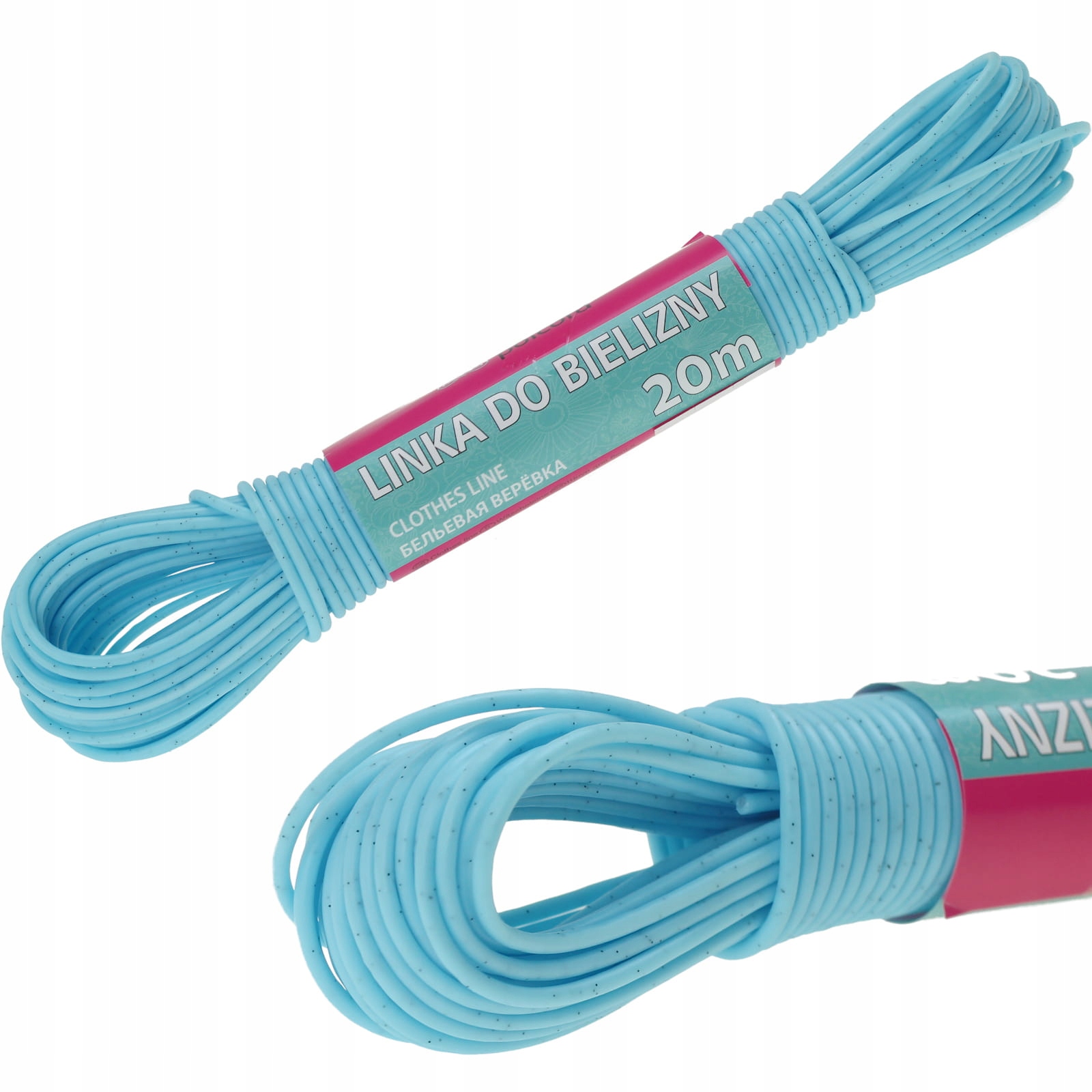 

Linka na pranie sznurek do suszenia bielizny 20 m