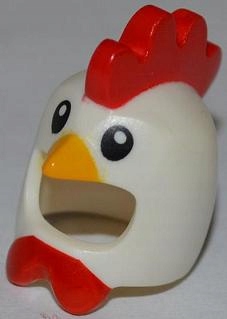 

Lego Głowa Czapka Maska Kurczak Kura 11262pb01