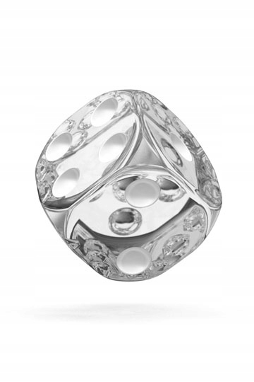 Zestaw kości Oakie Doakie 36 K6 Translucent Clear Liczba ścian 6