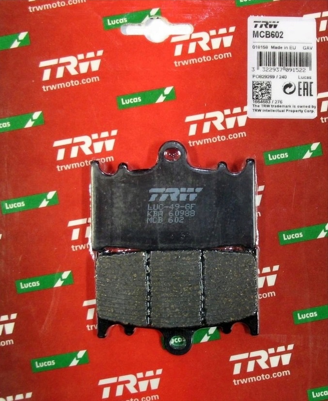 MCB602 - Передние тормозные колодки SUZUKI GSX GSF 650 Bandit