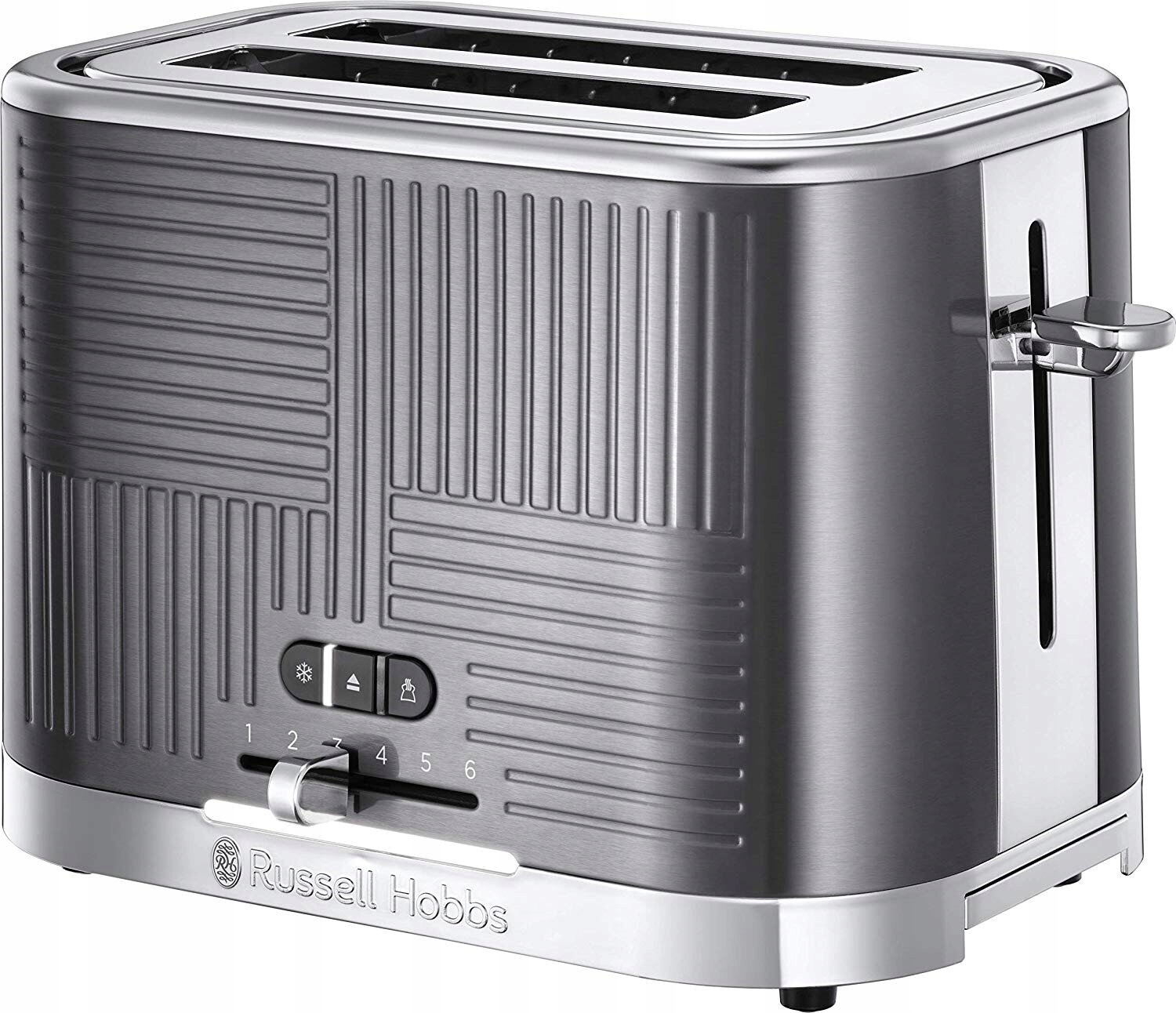 Toster RUSSELL HOBBS 25250-56 Geo Steel Pojemność 2 tosty