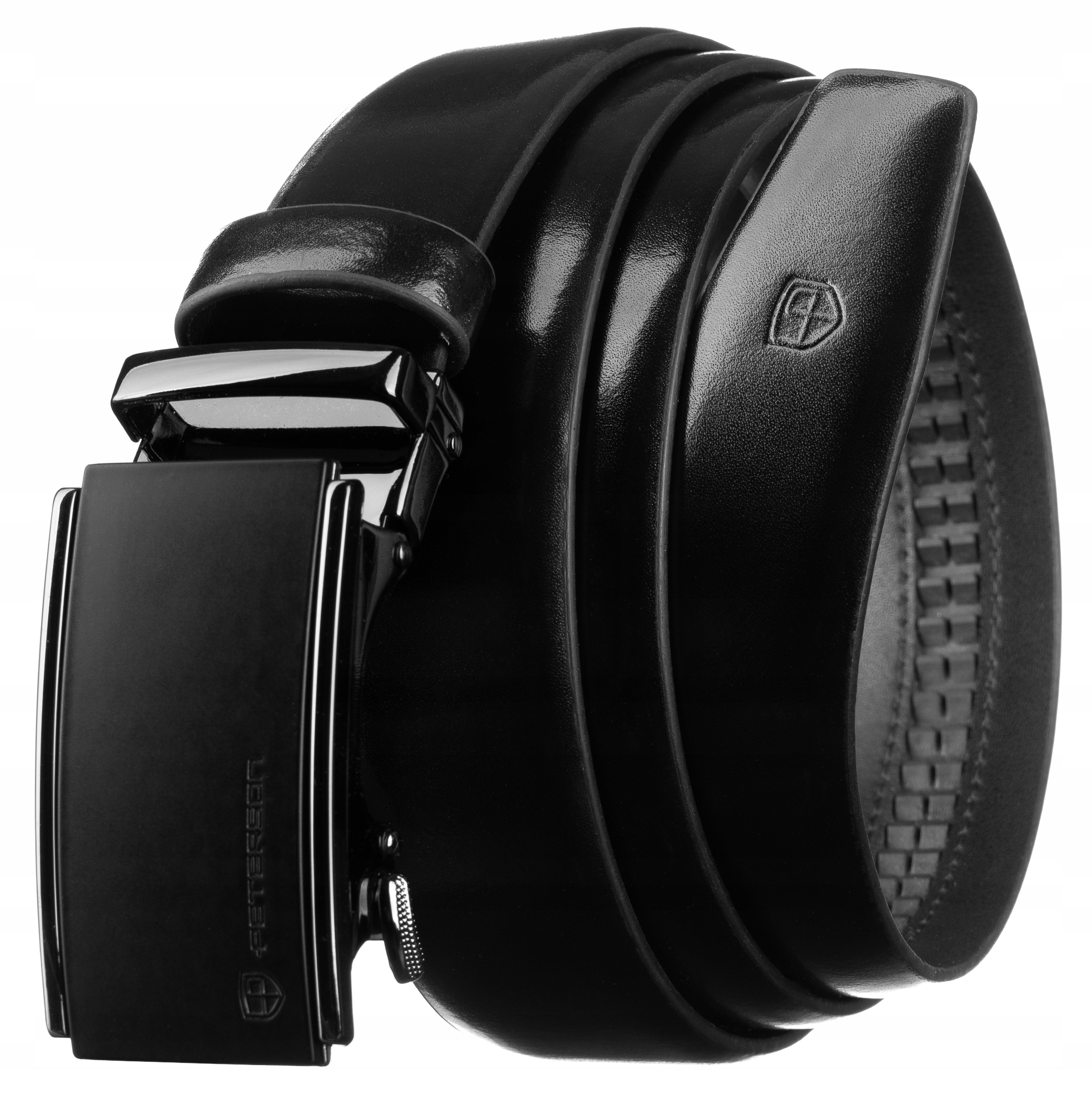 Pasek ze skóry do spodni męski automatyczny automat Peterson