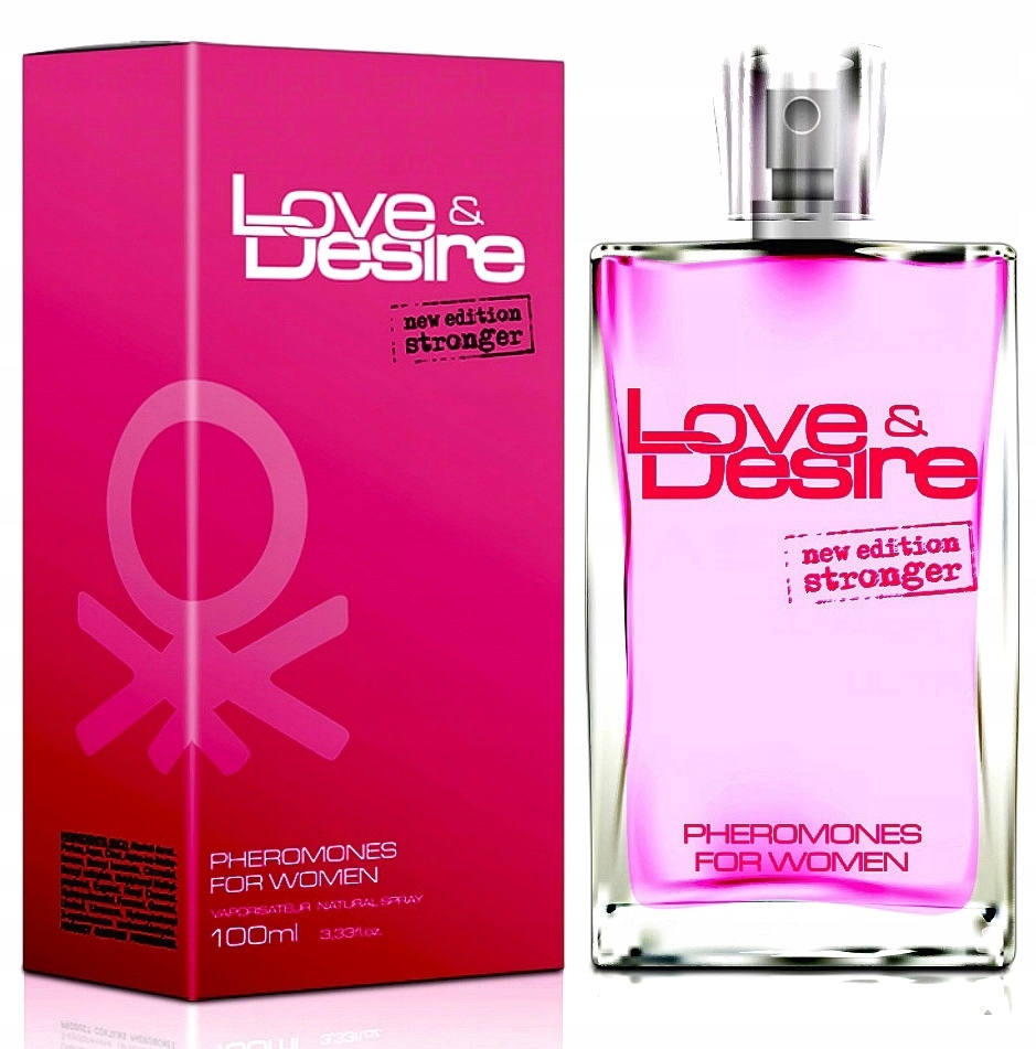 PERFUMY DAMSKIE Z FEROMONAMI LOVE&DESIRE 100ML