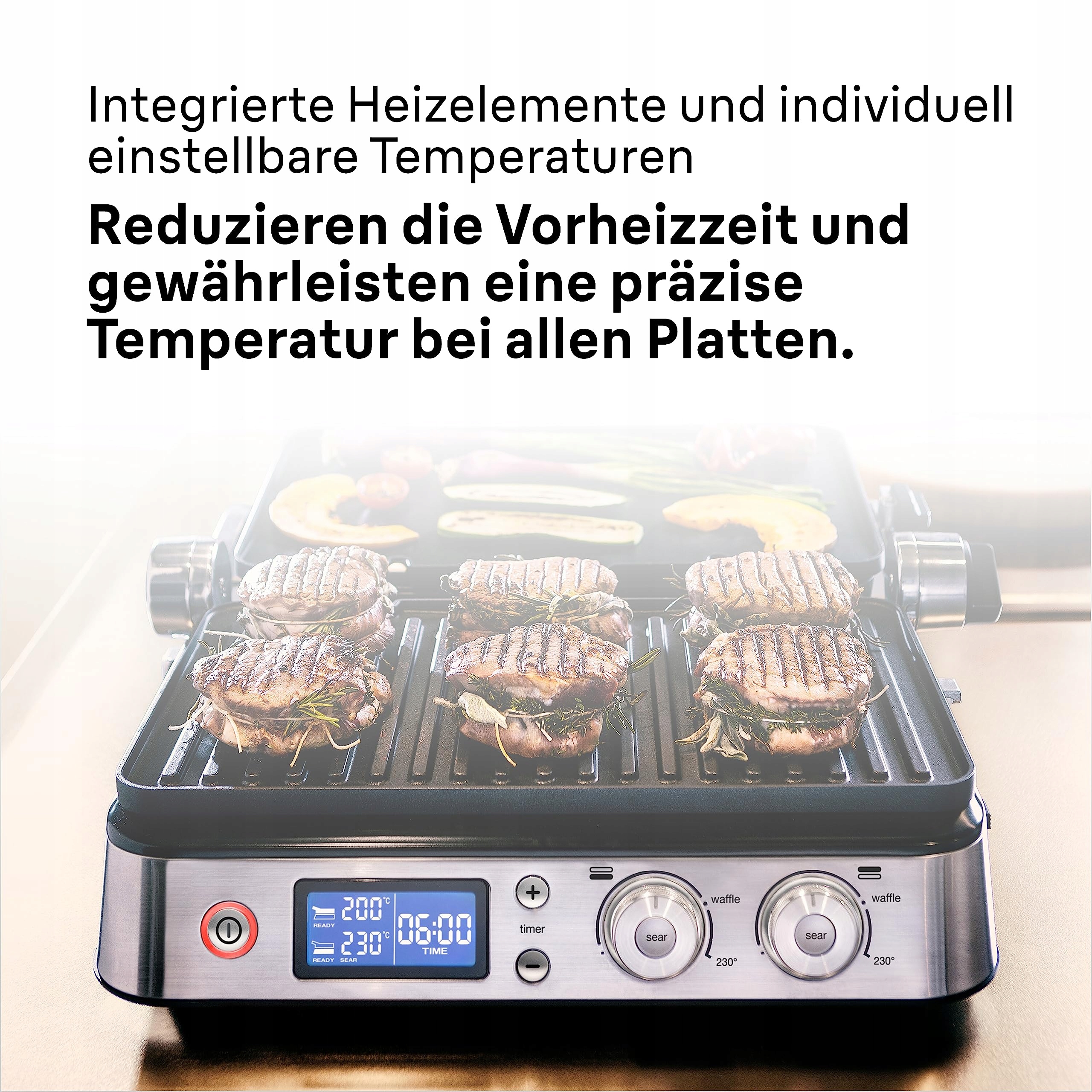 BRAUN MultiGrill 9 Grill Kontaktowy Wymienne Płyty BBQ Wafle 230°C — miniatura 5