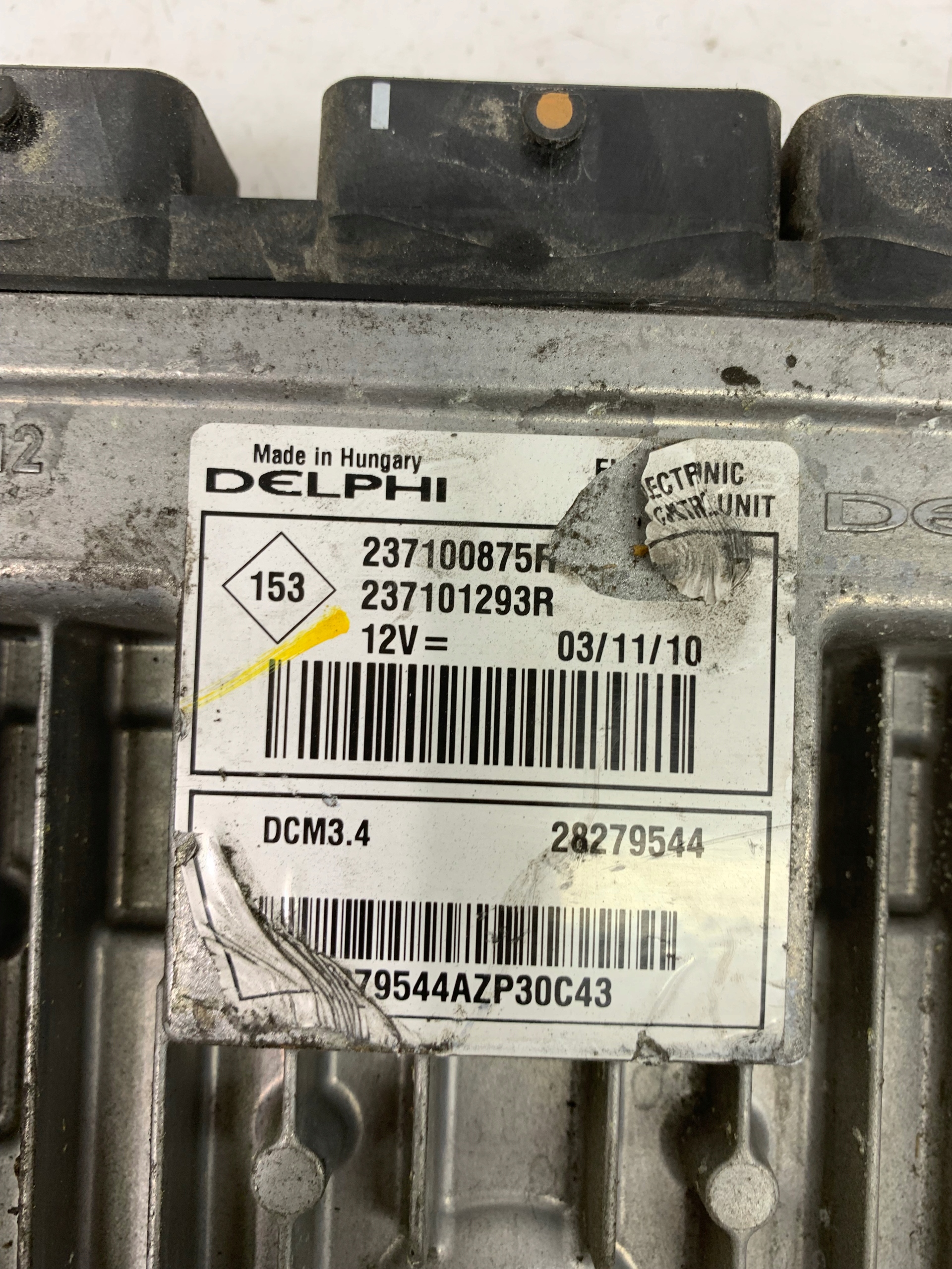 computer Motore 237100875R 237101293R 28279544