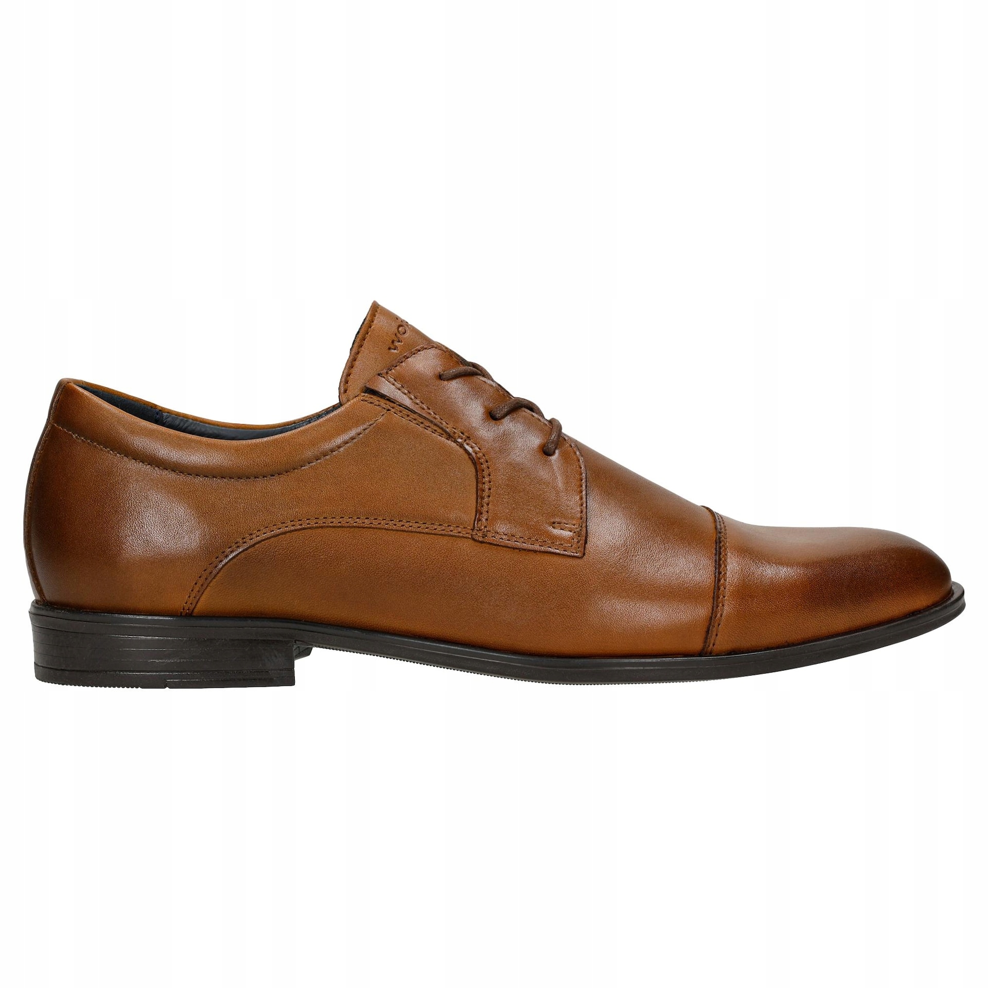 Pánské kožené polobotky hnědé vel. 40