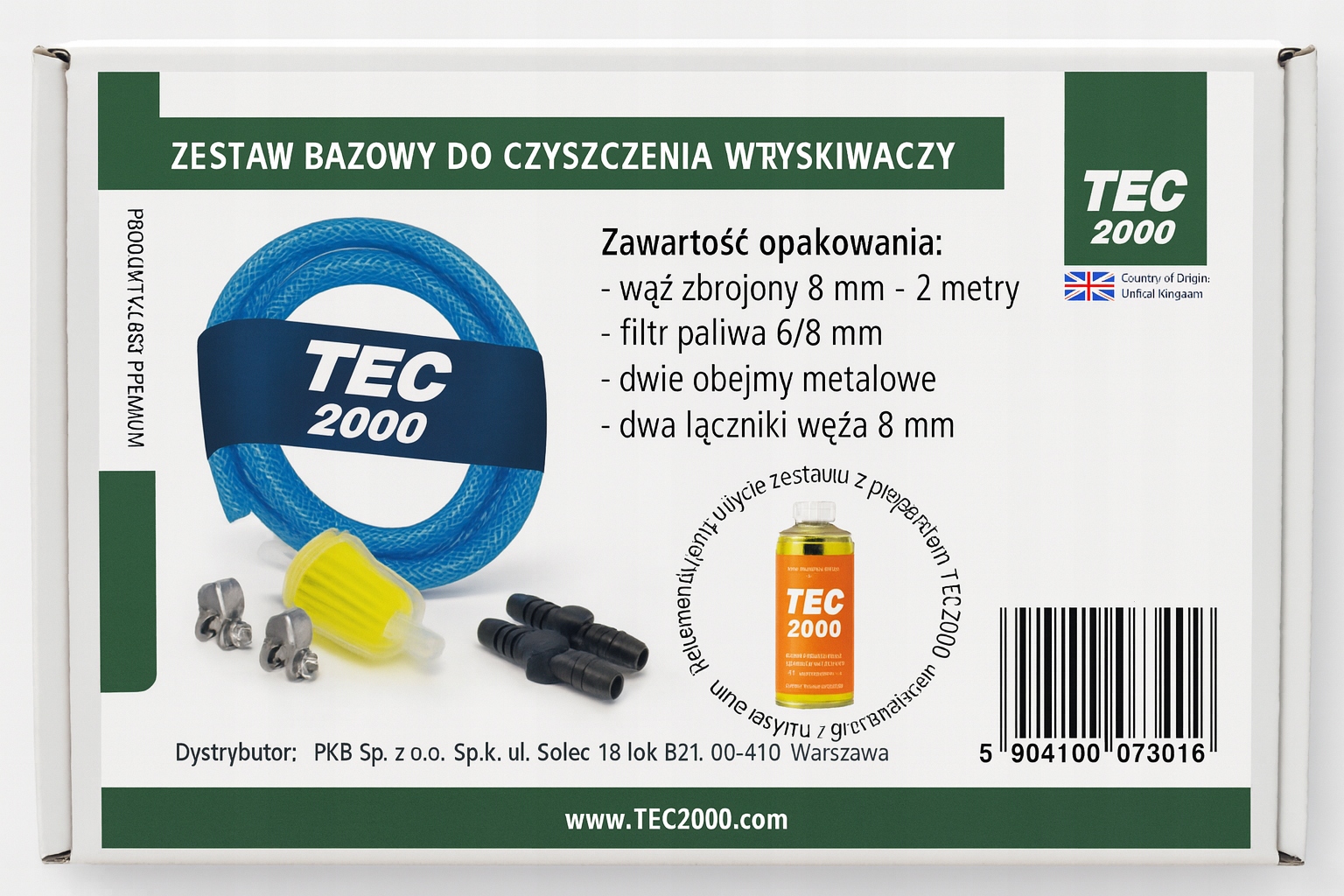 TEC2000 Zestaw Do Czyszczenia Wtryskiwaczy TEC-2000