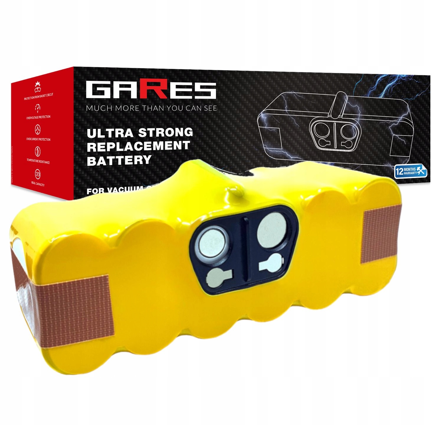 Akumulátorová batéria pre iRobot Roomba 760 696 651 621 520 772 14,4V 4,5Ah