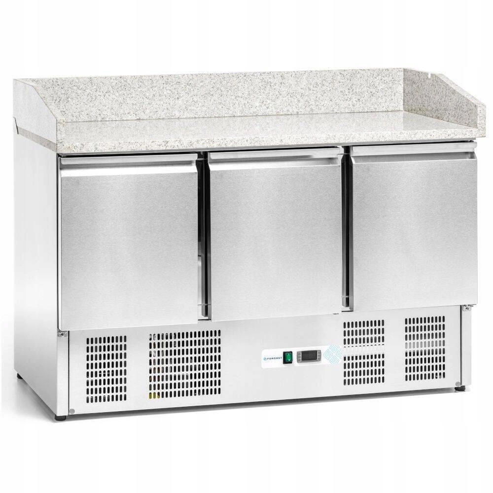 Chladicí Stůl Na Pizzu 3-DVEŘOVÝ 400 L Forgast FG07303