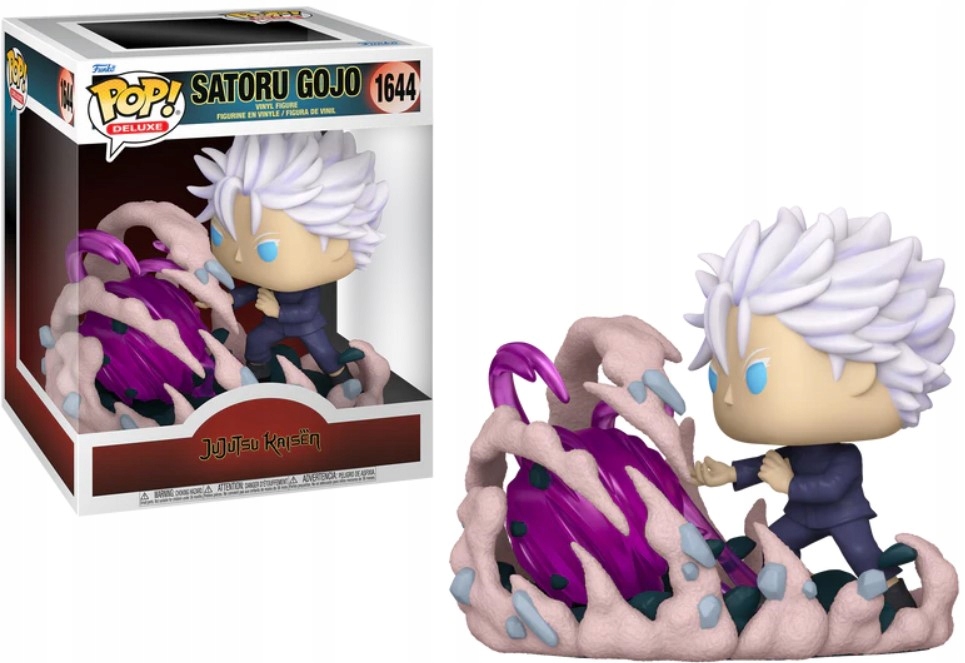 Funko Pop! Jujutsu Kaisen Deluxe 644 Satoru Gojo (fialová barva)