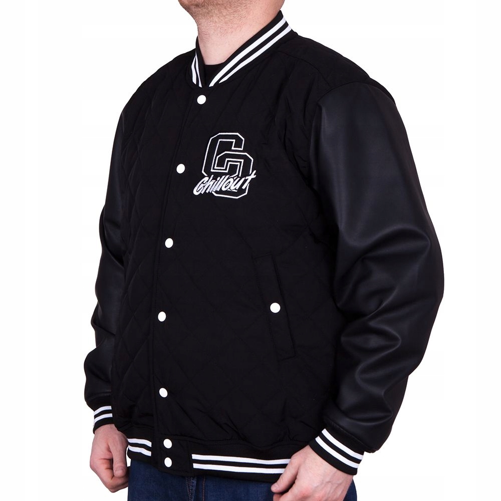 Kurtka Chillout Clothes Baseball Co plus Blk M