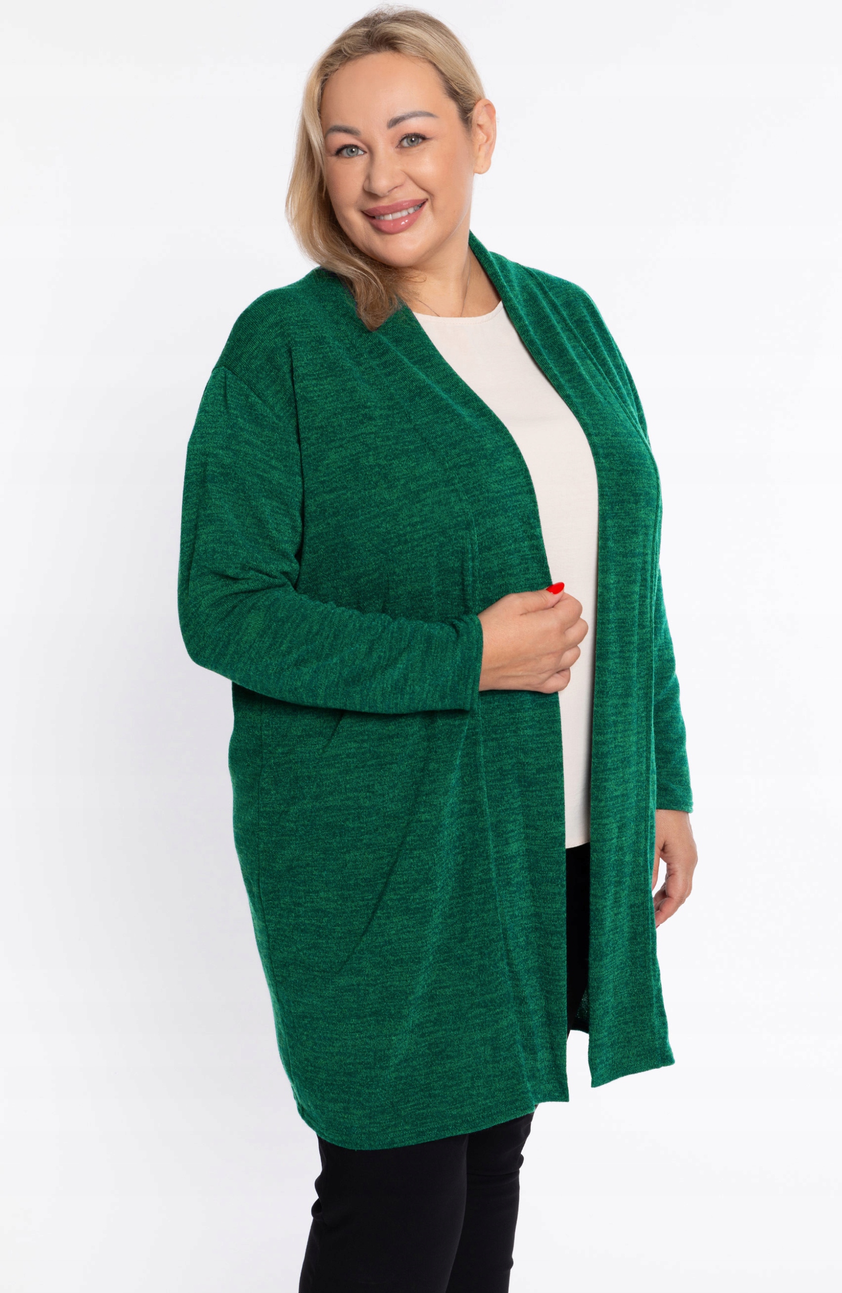 Zielony sweter 52 Marka inna