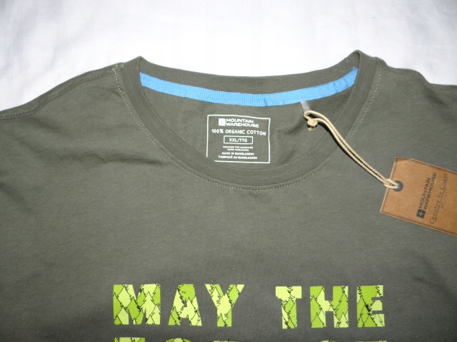 FAJNA KOSZULKA - MOUNTAIN WAREHOUSE MAY THE FOREST Kolor zielony