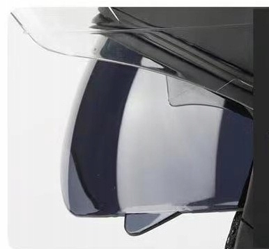 OTWARTY KASK MOTOCYKLOWY NA SKUTER MOTOR CHOPPER DASZEK BLENDA KOLORY Model OTWARTY KASK SZYBA BLENDA ODBLASKI KOLORY