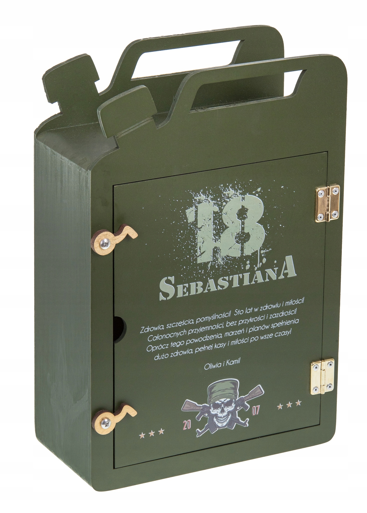 

Kanister Barek Na 30 40 50 Urodziny Nadruk