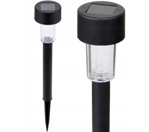 

Lampa Solarna ogrodowa Słupek Led wbijana