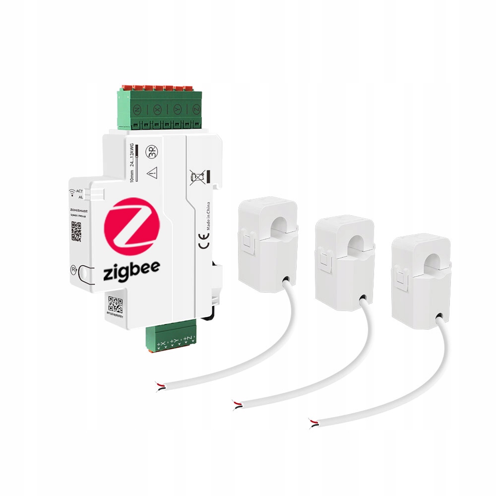 3-fázový obojsmerný merač energie 120A Tuya Home Assistant