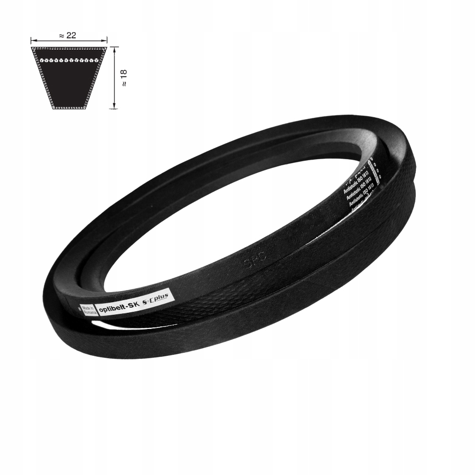 Pas pasek klinowy Spc 5600 Ld V Optibelt 22x5600