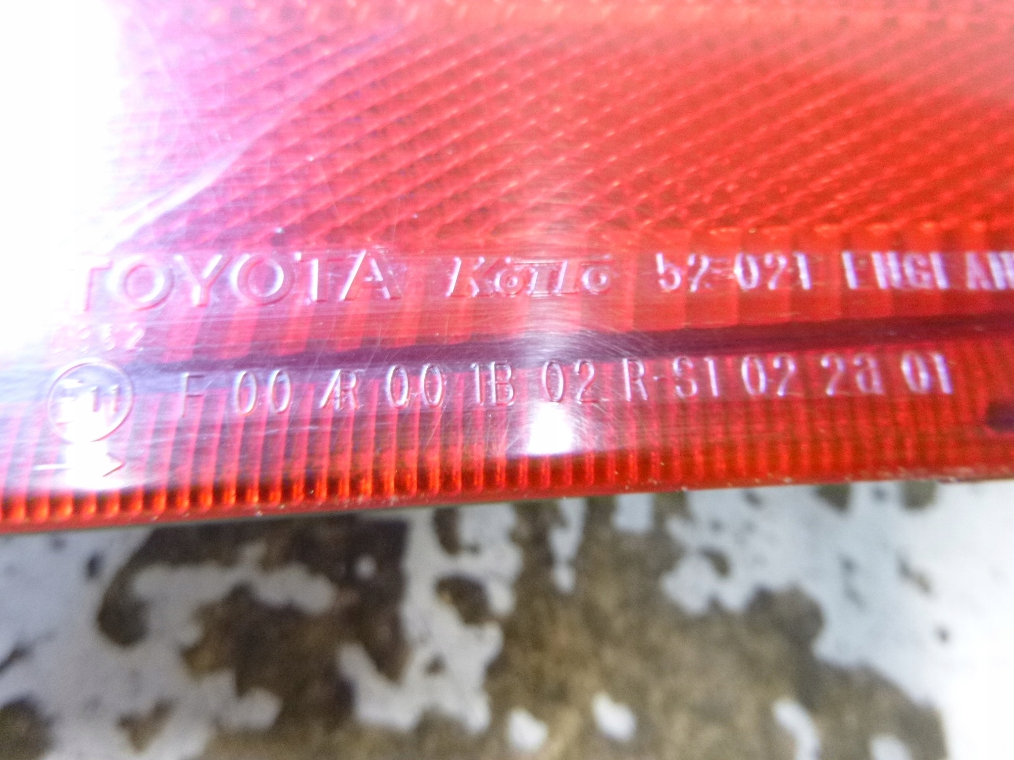 light rear right Toyota Yaris 5D 2001r.