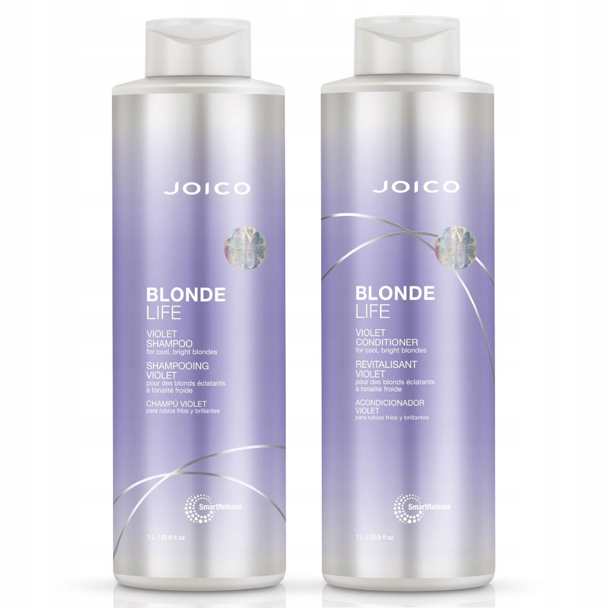 Joico Blonde Life Violet sada pro chladné blond vlasy šampon kondicionér 1 l
