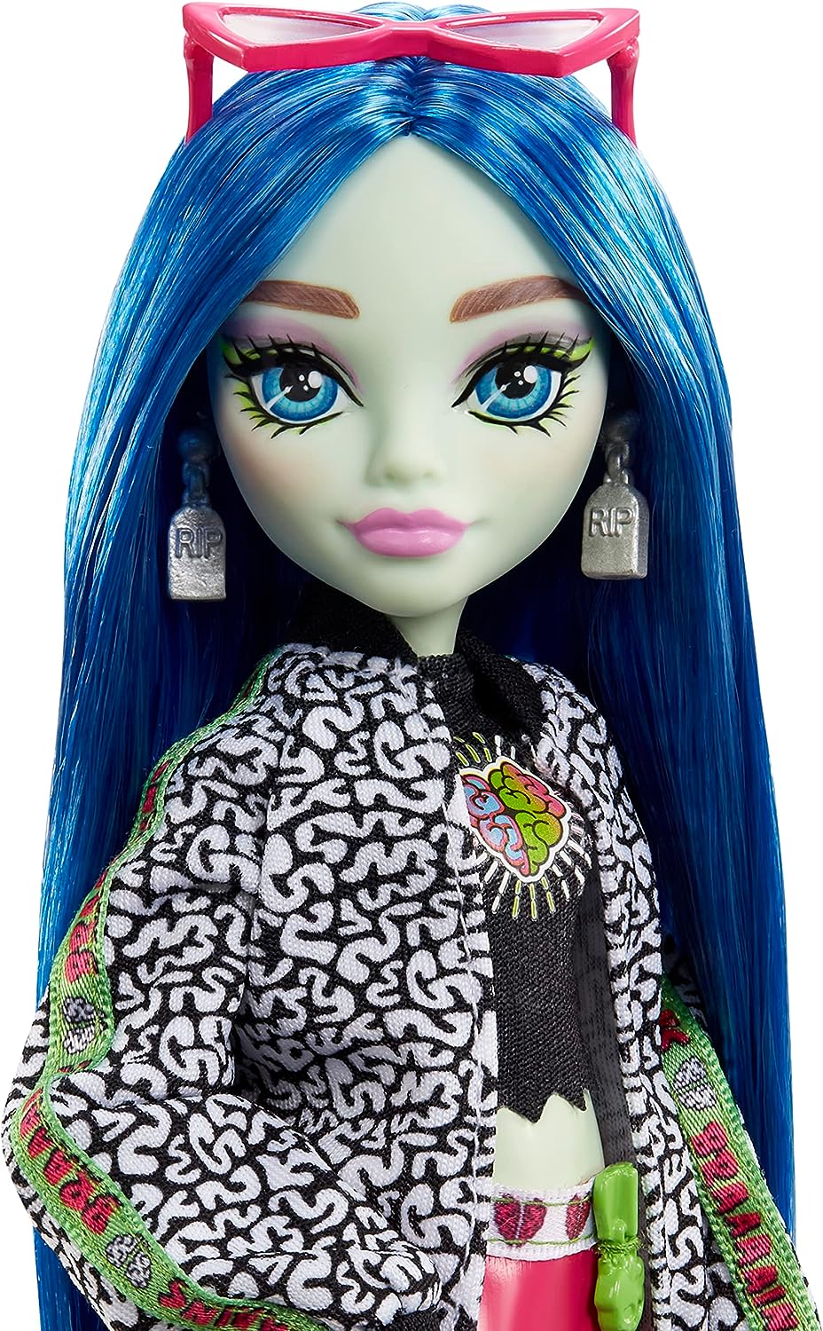 LALKA MONSTER HIGH GHOULIA YELPS + akcesoria HHK58 (194735069903