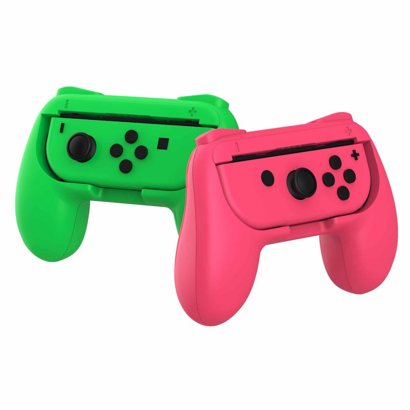 Uchwyty Joysticków Subsonic Duo Grip Różowo-Zielone do Switcha