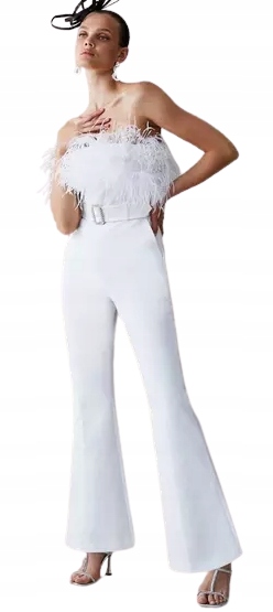 Karen Millen Kombinezon Biały 38 1PGE