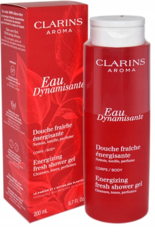 Clarins Eau Dynamisante energizující sprchový gel – 200 Ml