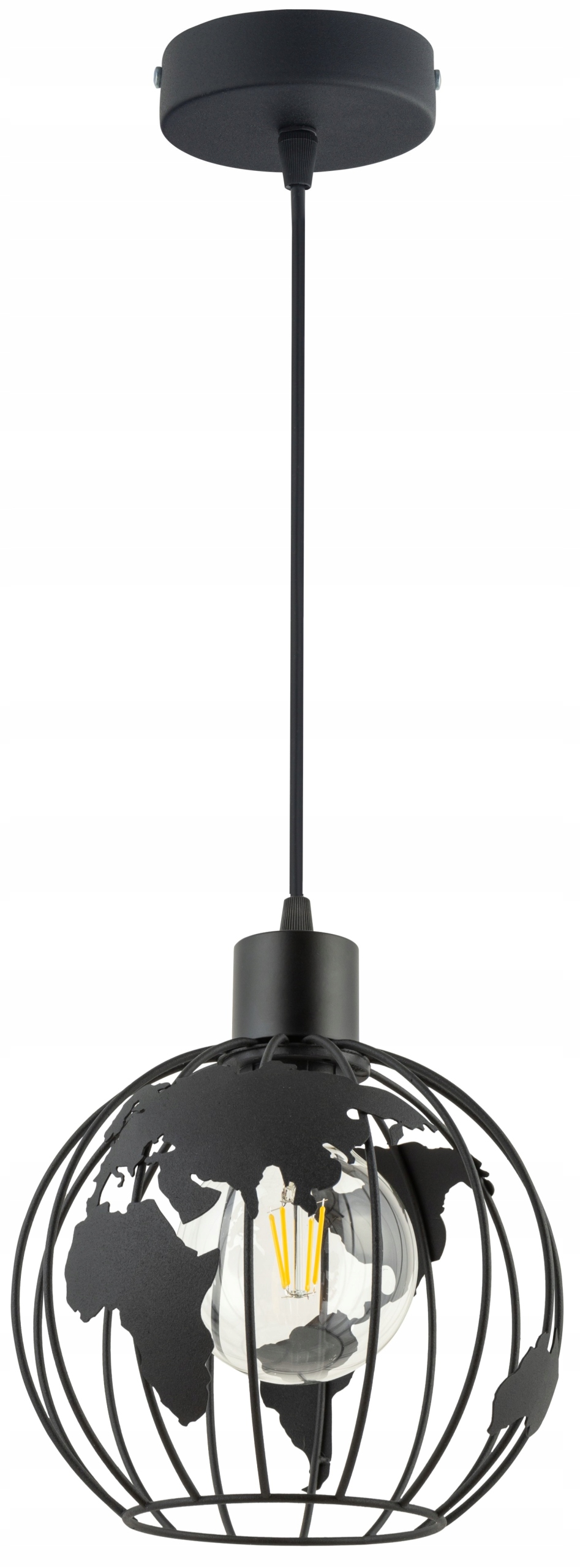 

Lampa Wisząca Sufitowa Żyrandol Globus Led Loft