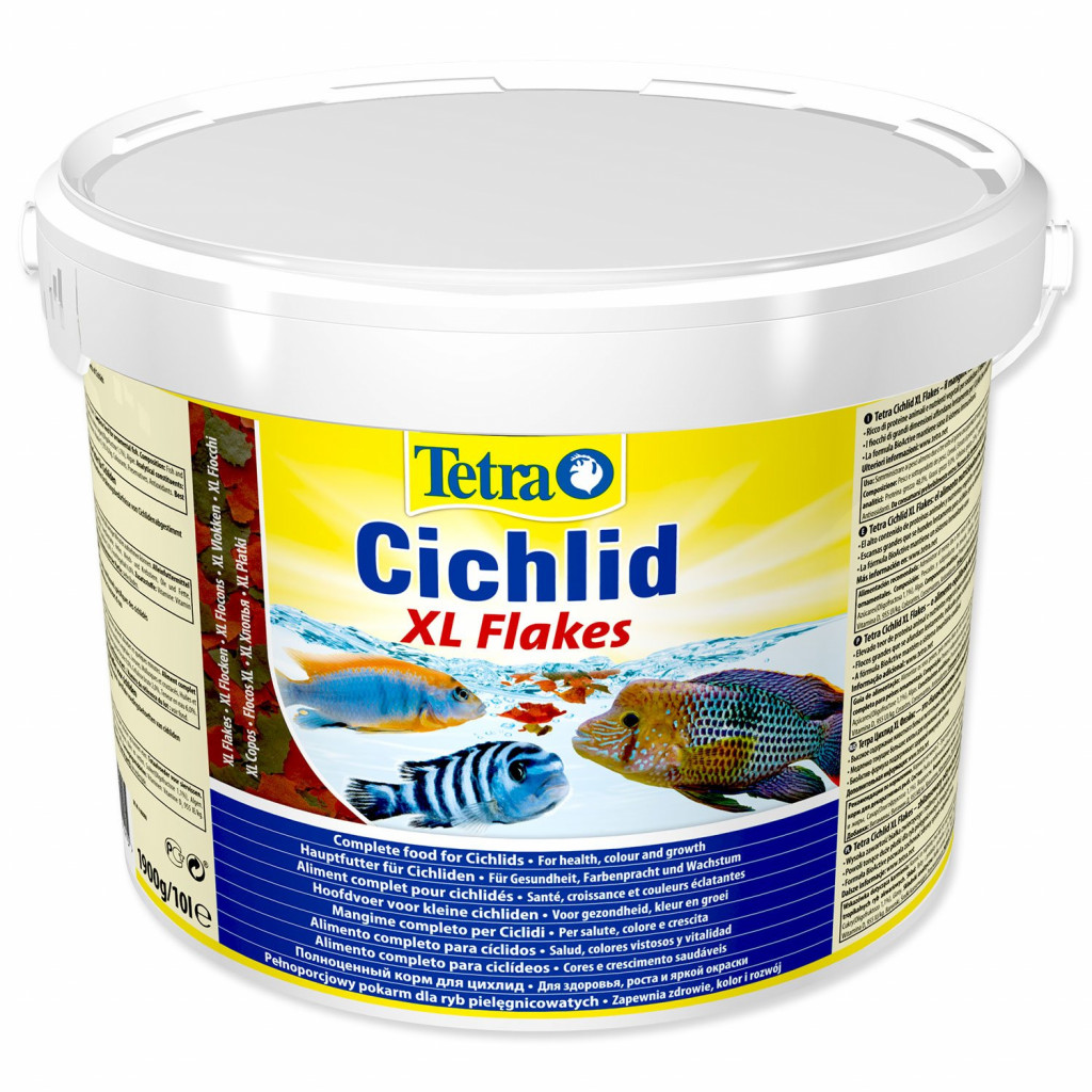 Levně Krmivo Tetra Cichlid XL vločky 10l
