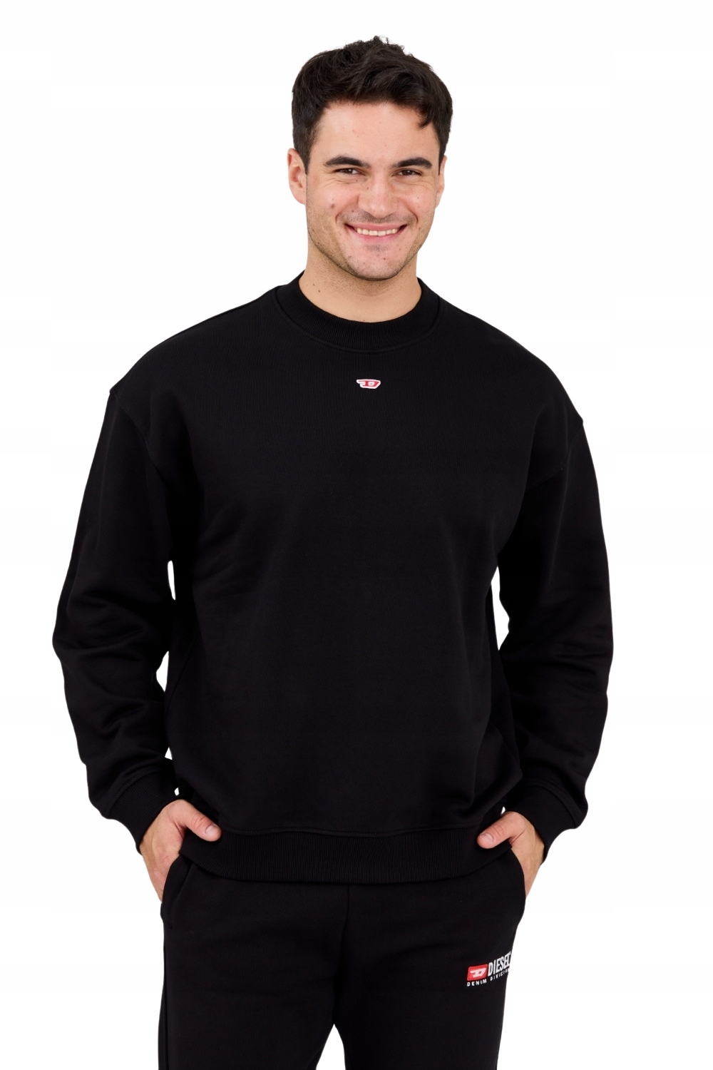 Diesel Černá pánská mikina S-boxt-d XXL