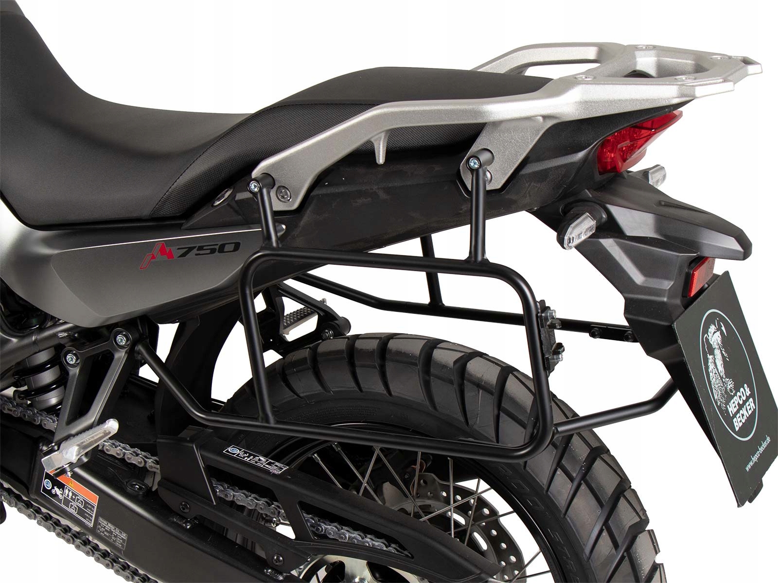 Bočný nosič namontovaný napevno na Honda XL 750 Transalp (2025-)