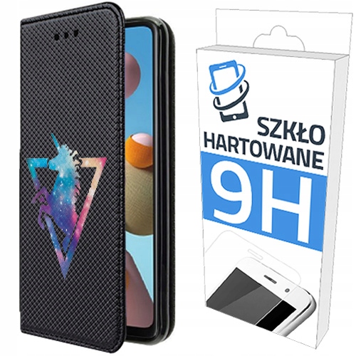 

150 wz Etui Z Klapką+szkło do Samsung Galaxy A21S