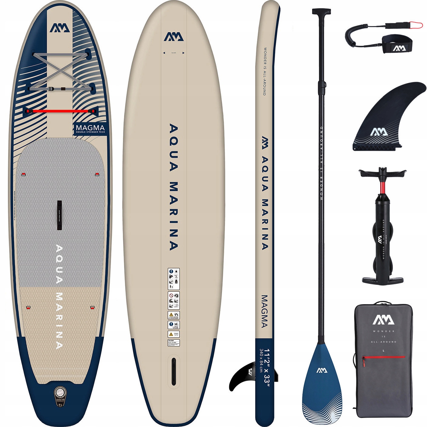 Pádlo Sup Aqua Marina Magma 11'2" Os