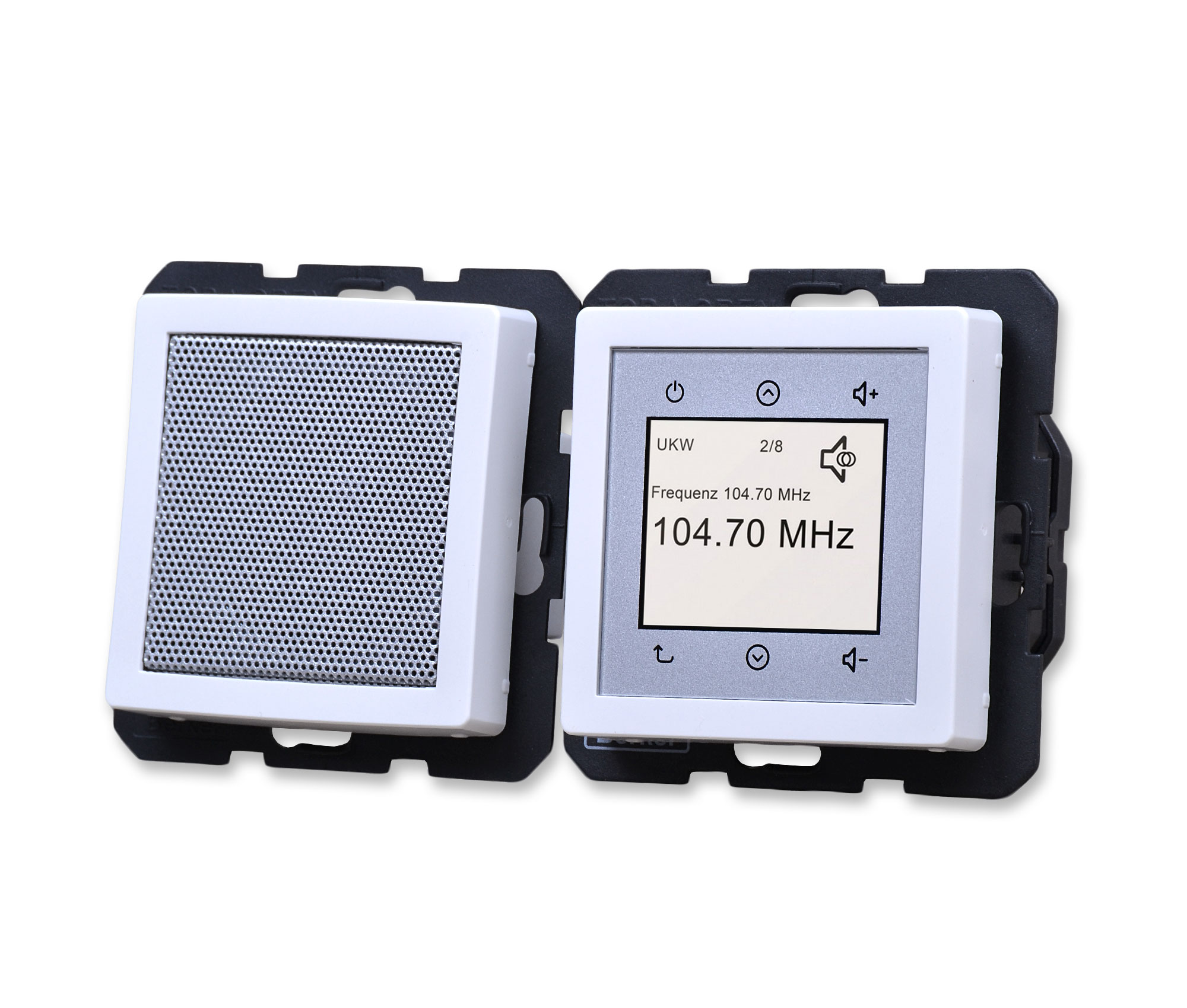 Berker 30806089 Q.1 Radio Touch Dab+ Bluetooth Z Głośnikiem