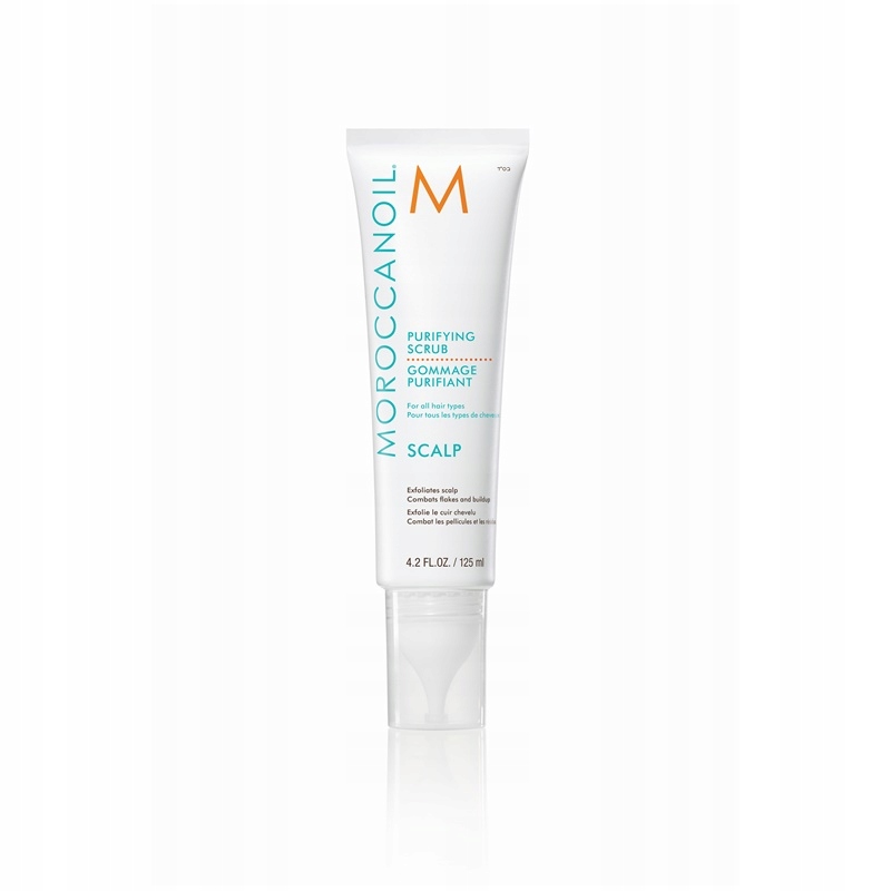 Moroccanoil Scalp Purifying Scrub peeling 125 ml pro čištění pokožky hlavy