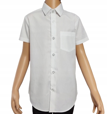 GEORGE elegancka KOSZULA chłopięca WIZYTOWA biała REGULAR 13-14 lat 158-164