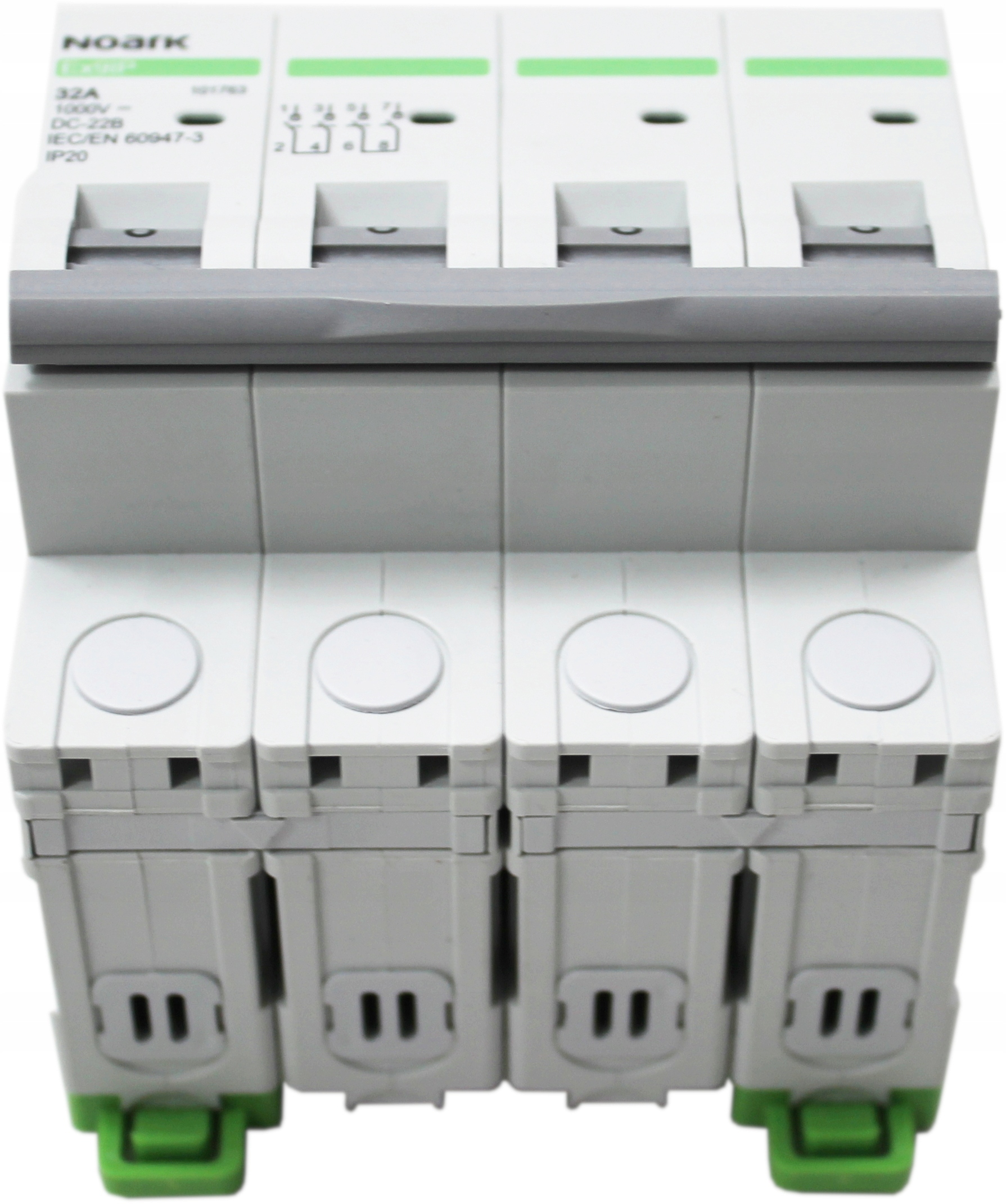 Noark Rozłącznik izolacyjny Ex9IP 4P 50A do PV Napięcie pracy 0 V