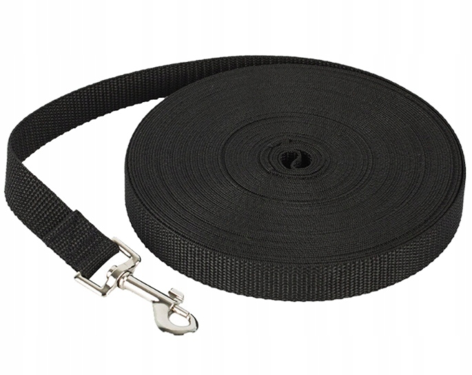 

Smycz dla psa Treningowa Taśma Mocna 2,5cm / 10M
