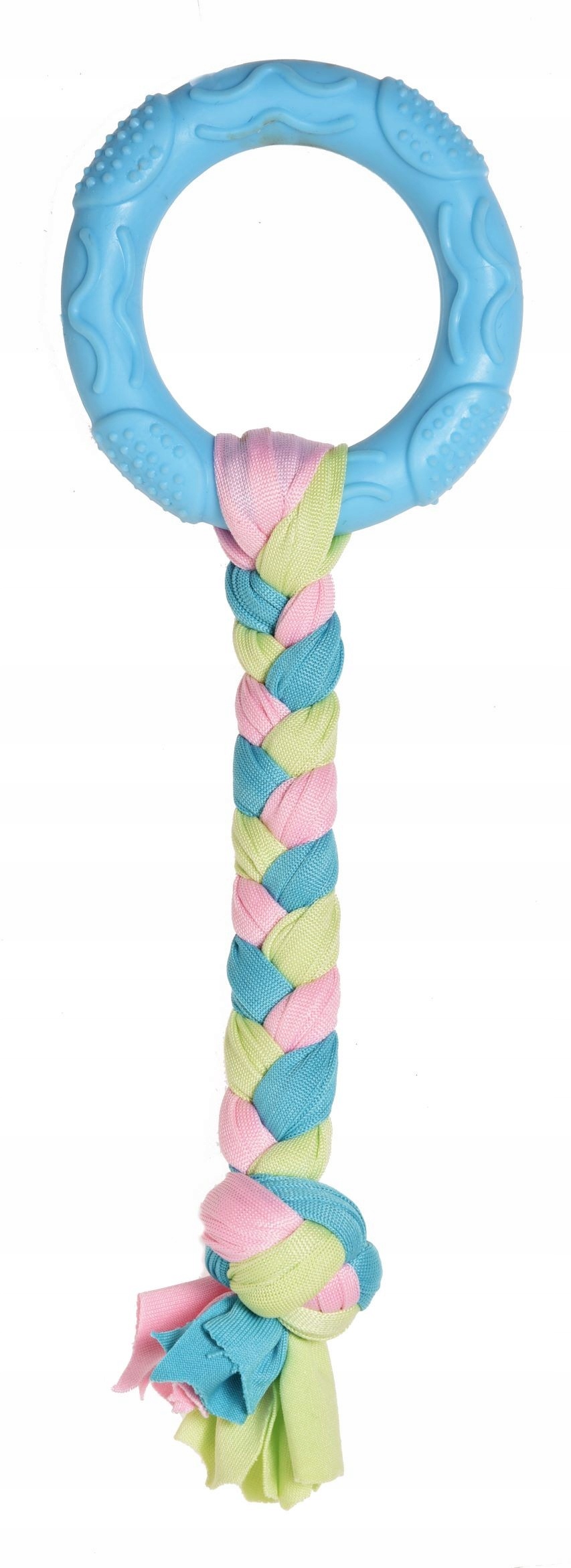 

Zabawka dla psa - kółko ze sznurem Niebieski