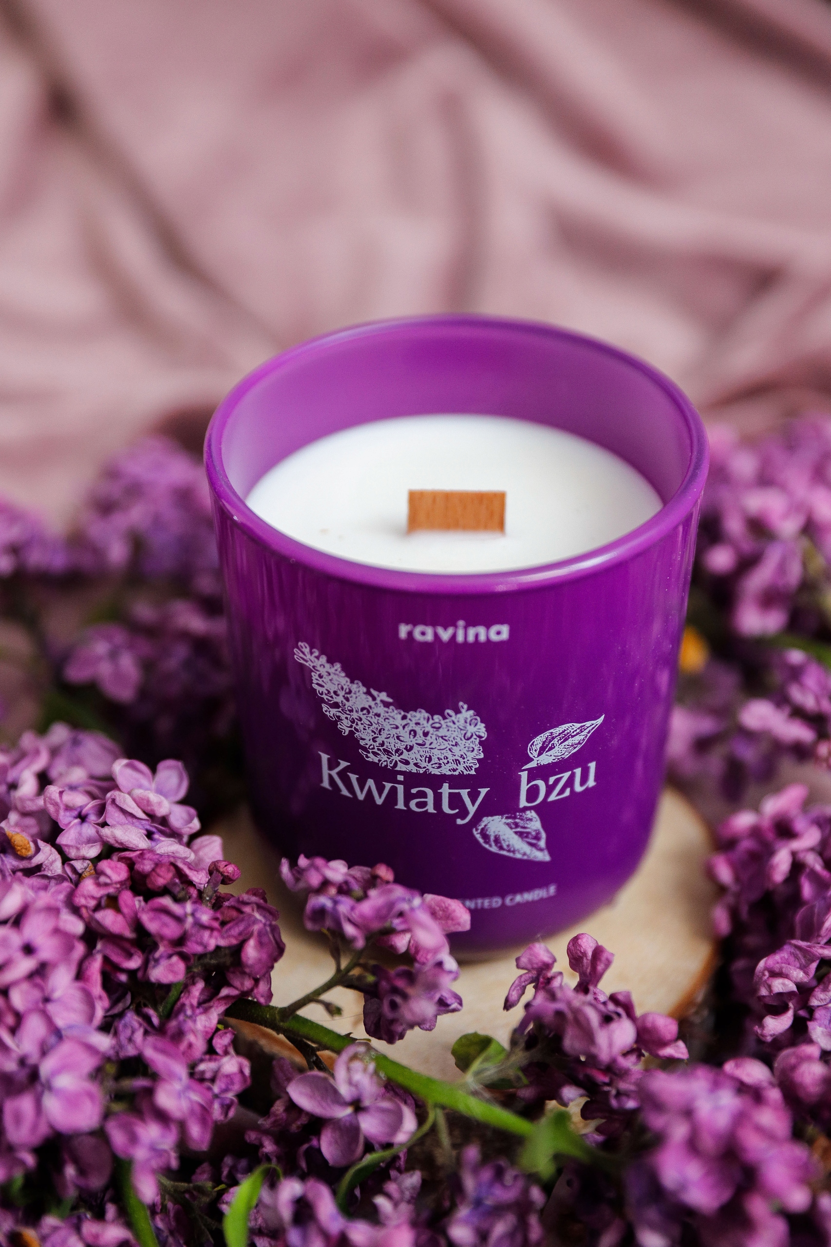 KWIAT BZU ŚWIECA ZAPACHOWA ŚWIECZKA SOJOWA KWIATY DLA MAMY DZIEŃ MATKI Rodzaj zapachowa