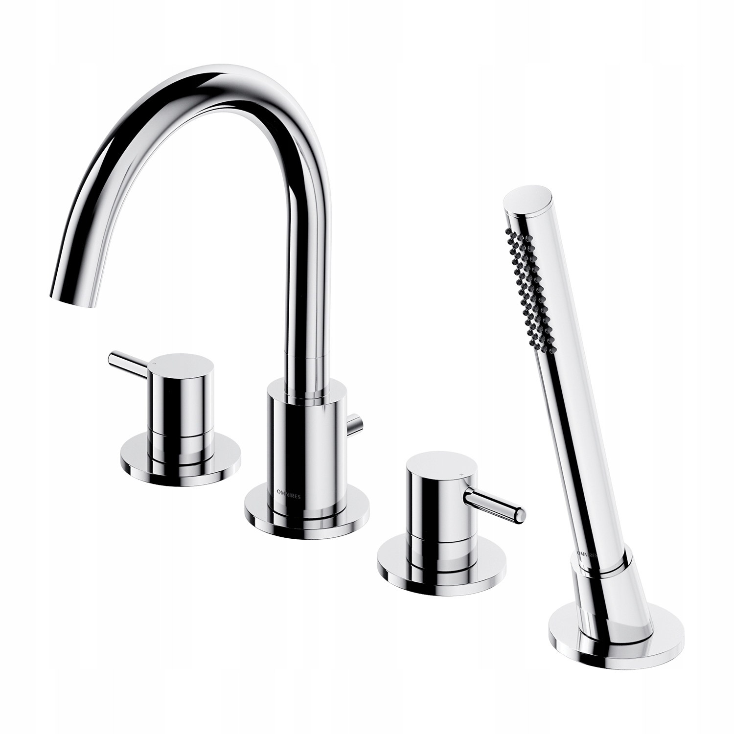 4-OTVOROVÁ Vaňová Batéria S Sprchovým Setom