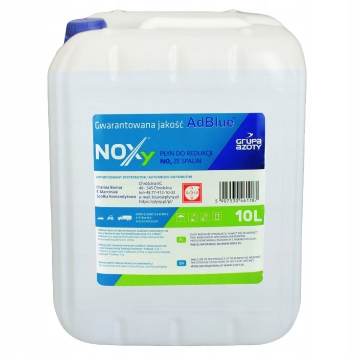 

Adblue Noxy Dpf Dodatek katalityczny Do Paliwa 10L