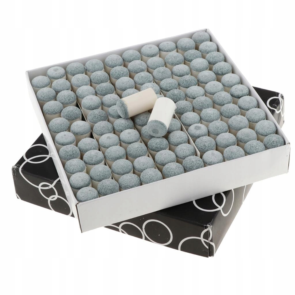 100X 13mm stół bilardowy Slip On Push On Tips Marka bez marki