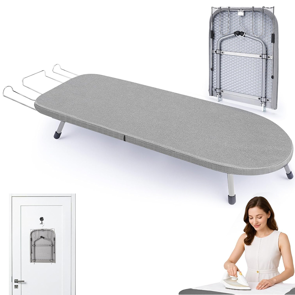 Levně Kompaktní Žehlicí Prkno S Bavlněným Polštářem